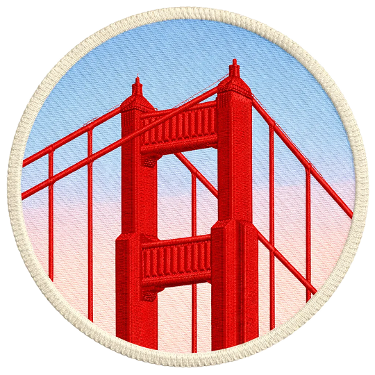 Golden Gate Bridge patch