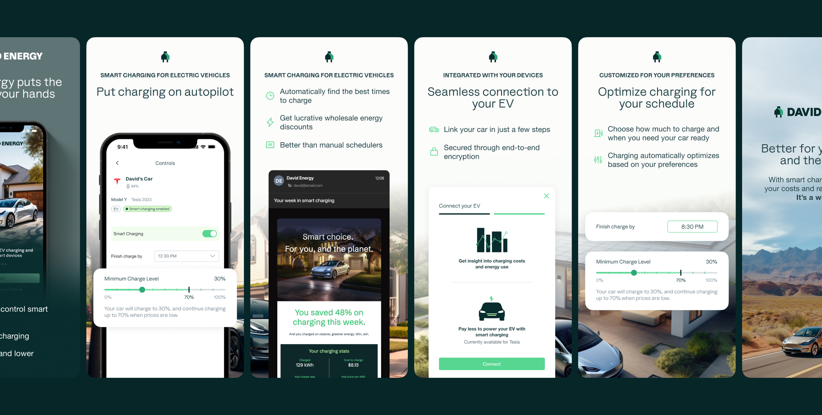 David Energy screens